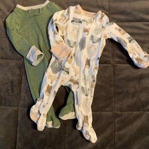 Cloud Island Footed pajamas